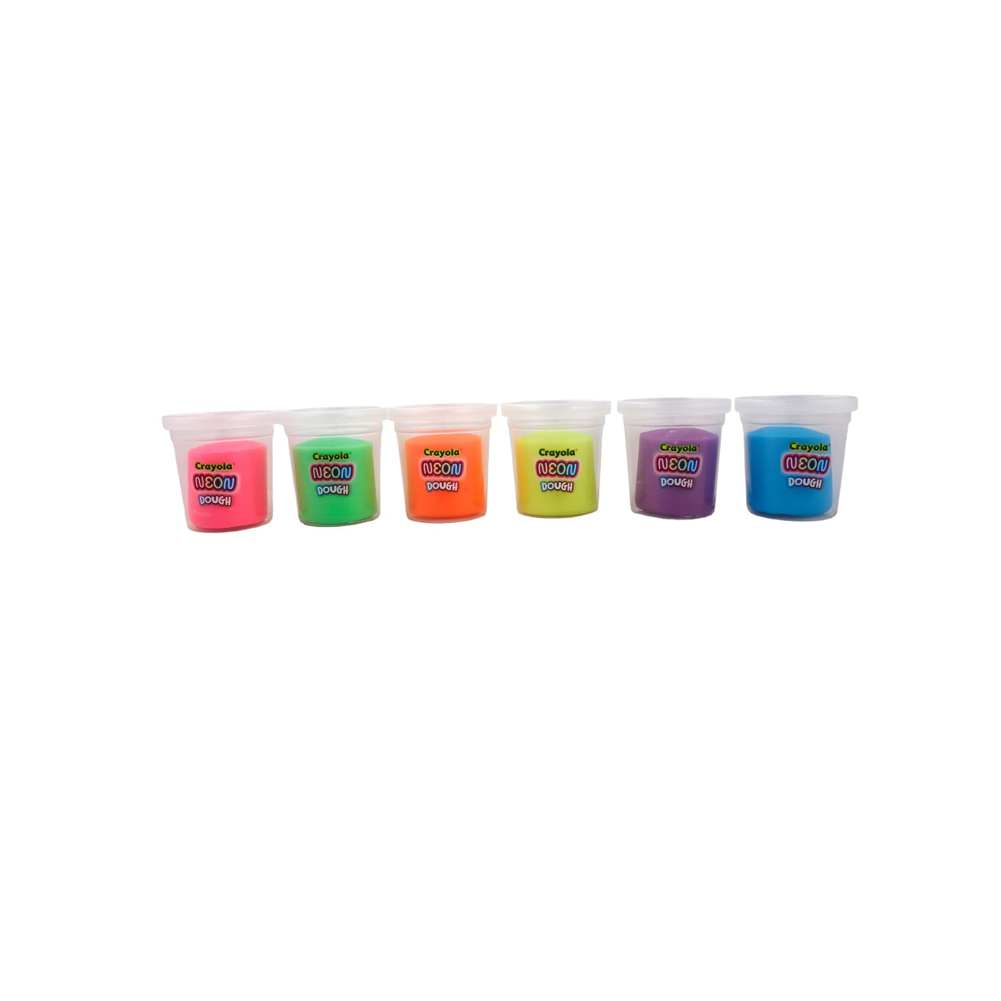 Crayola Neon Dough 20pk x 3oz – Non-Toxic Neon Play Dough for Classrooms, Parties & Creative Fun