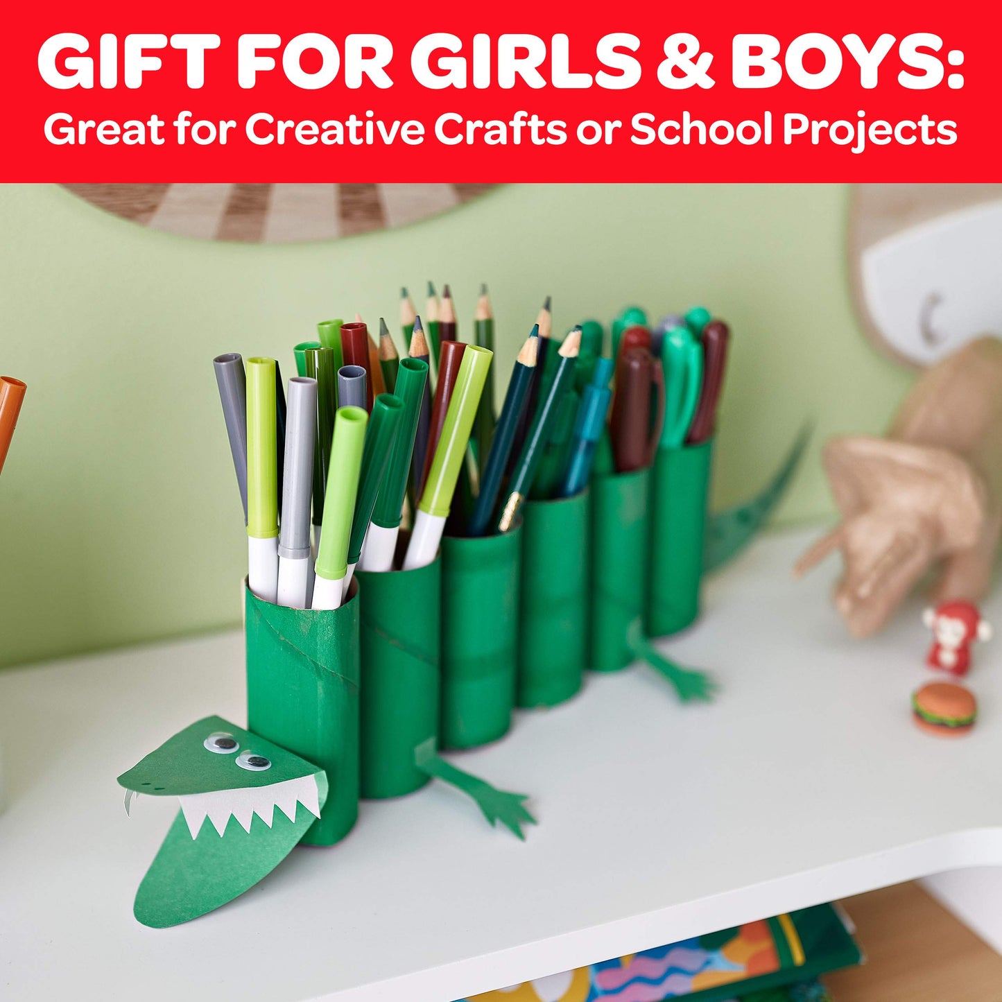 Crayola Ultimate Art Case With Easel – 85-Piece Kids Art Set, Amazon Exclusive