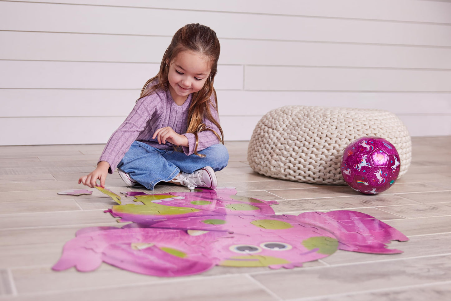 Crocodile Creek Above + Below 48-Piece Jumbo Elephant Floor Puzzle