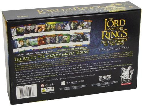 Cryptozoic Entertainment: Lord of the Rings – The Fellowship of the Ring Deck-Building Game