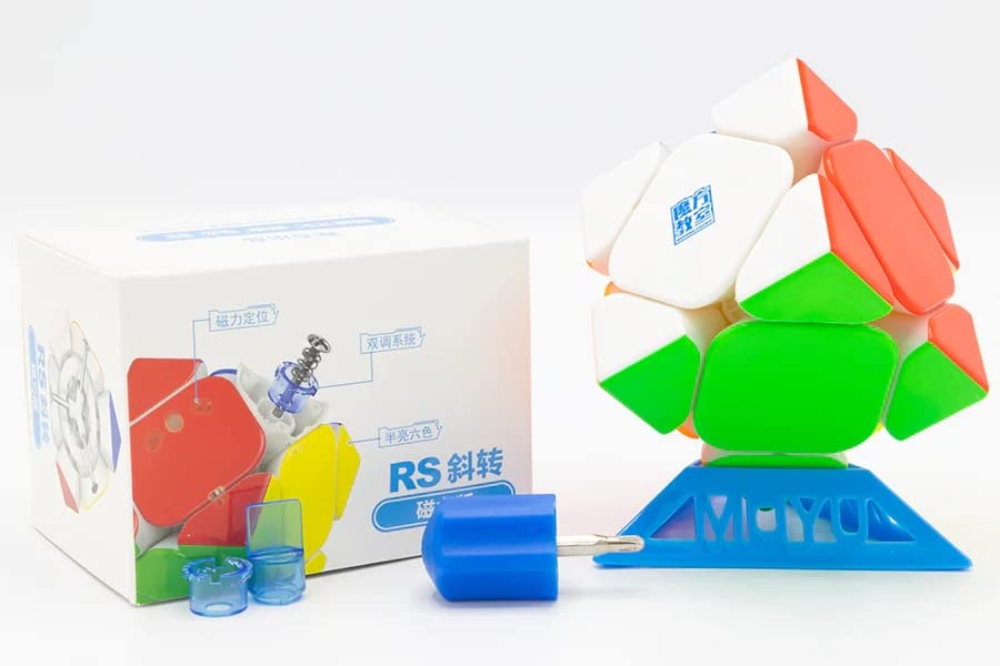 CuberSpeed Moyu RS Skew M Magnetic Stickerless Cube – Ultimate Twists Speed Cube
