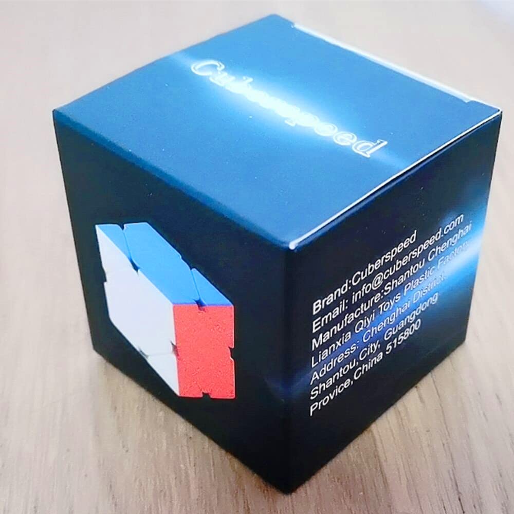 CuberSpeed Skew Ultimate Stickerless Magic Cube – Smooth Turning, Fast Solving