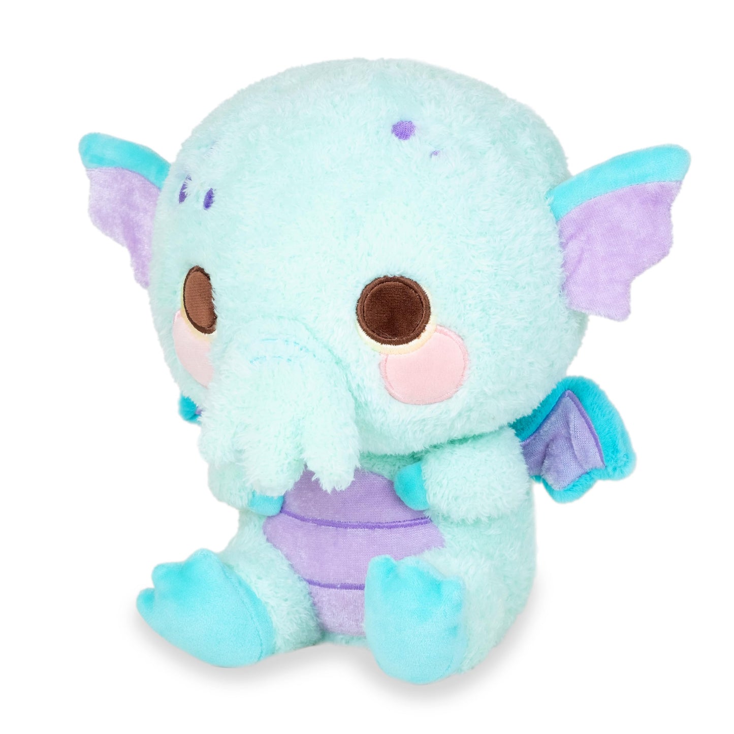 Cuddle Barn PlushGoals - Lulu The Curious Cthulhu | 10-Inch Cute Kawaii Soft Plush
