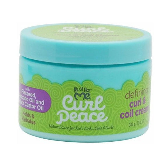 Just for Me Curl Peace Defining Curl And Coil Cream for Enhanced Definition & Softness for Kids' Natural Hair 340g/11.99 oz