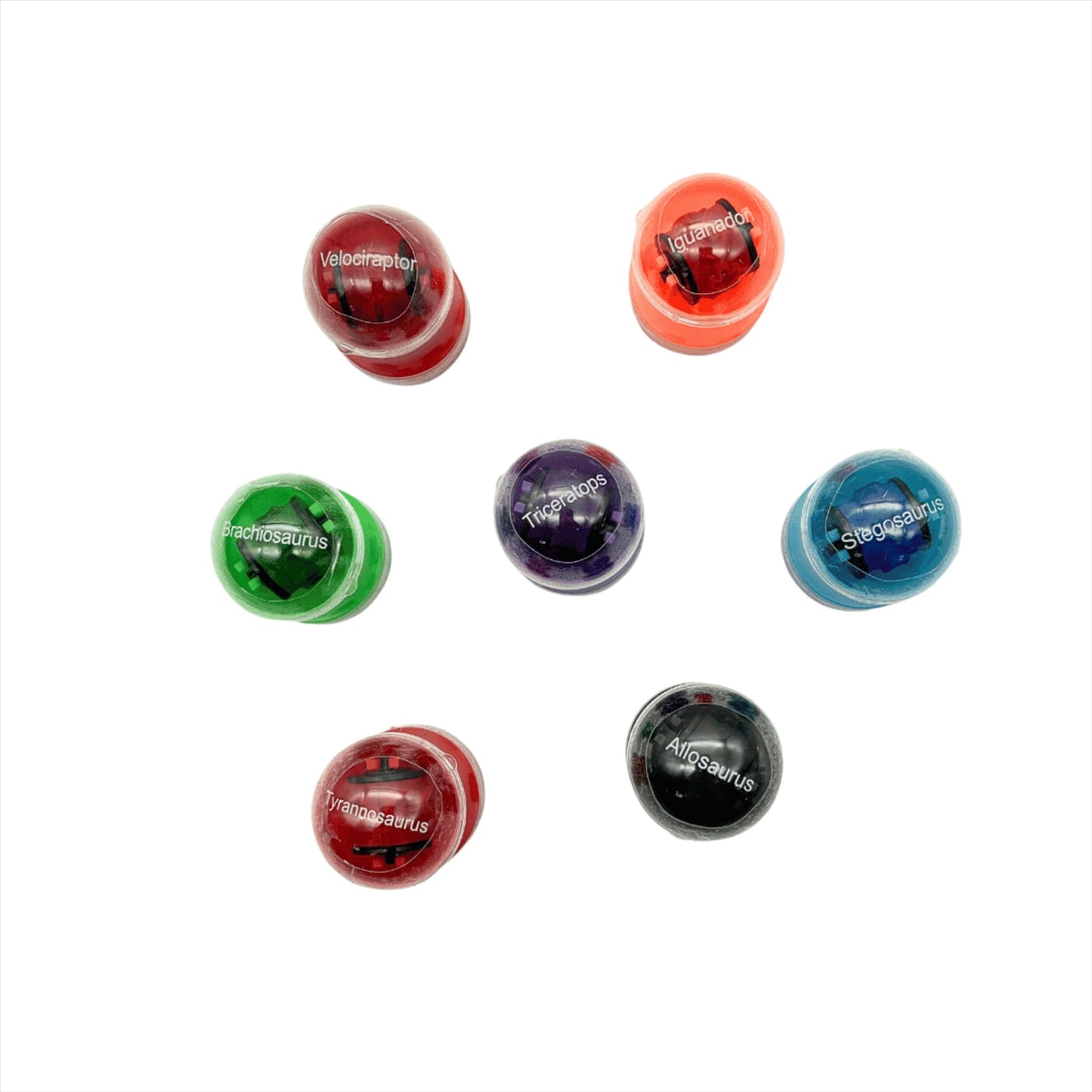 Double Sided Self Inking Dinosaur Stamper with Roller (single)