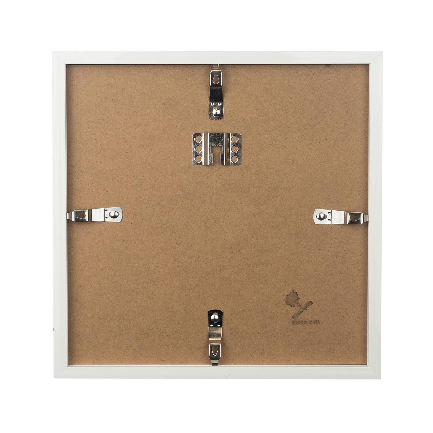 10" x 10" White 3D Box Photo Frame - with 8" x 8" Mount