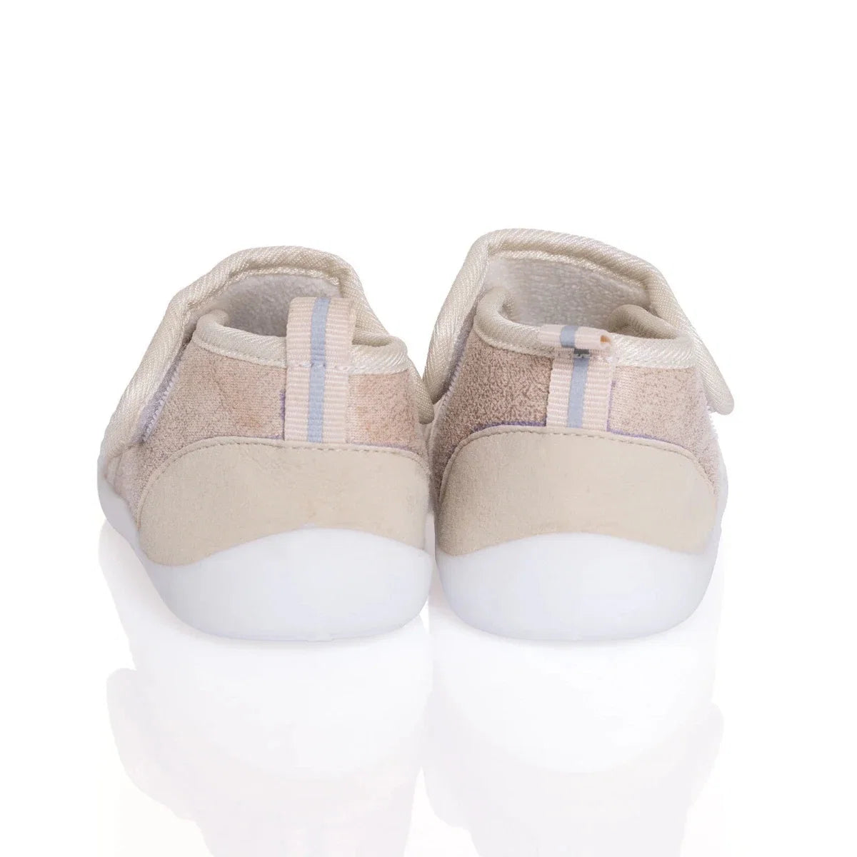 HelloBaby Boys First Step Shoes - Salmon