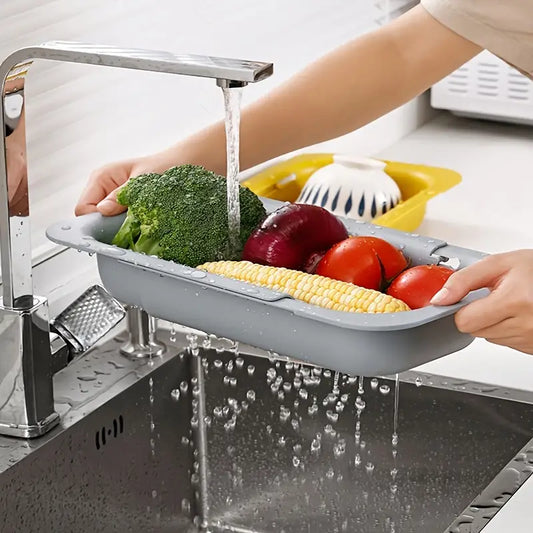 Retractable Kitchen Sink Strainer – Multifunctional Drainer Basket
