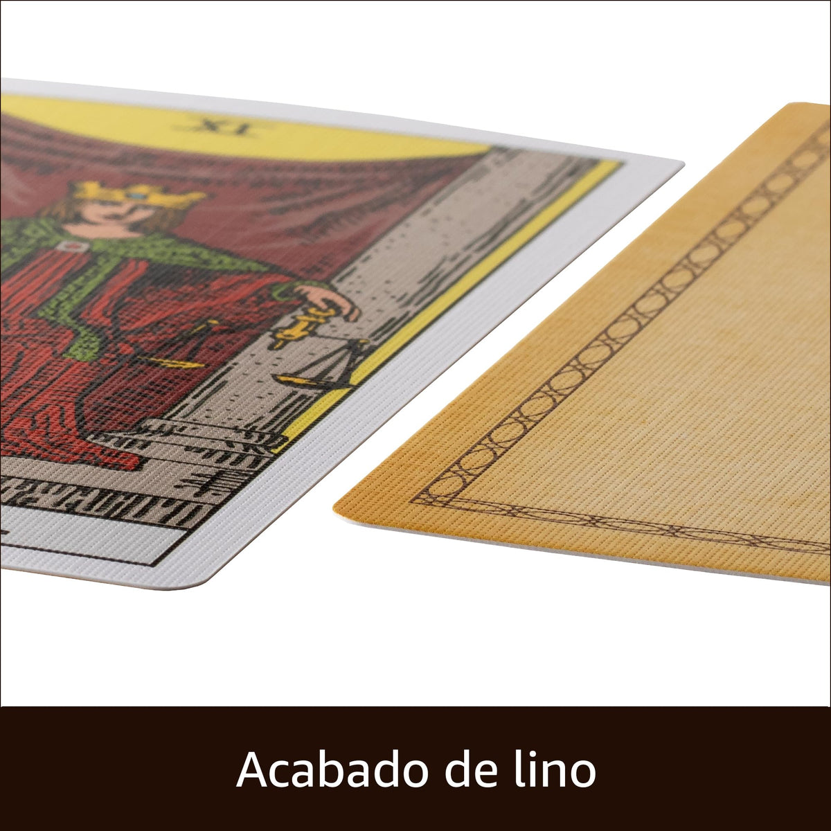 Da Brigh The Original Tarot Deck – 78 Cards, Linen Finish, 86-Page Guide (Spanish Edition)