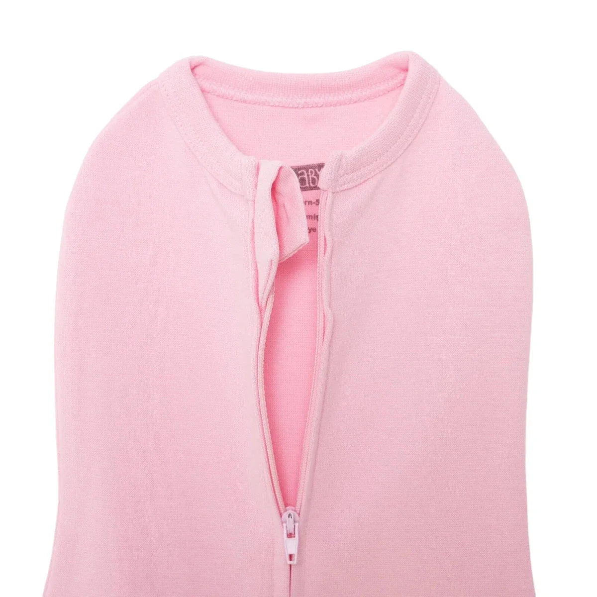 HelloBaby Unisex Swaddle Wrap Zip Fastening Crew Neck - Pink