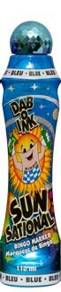 Dab-O-Ink Sunsational Bingo Dauber - Blue (4oz) – Comfortable Grip Bottle