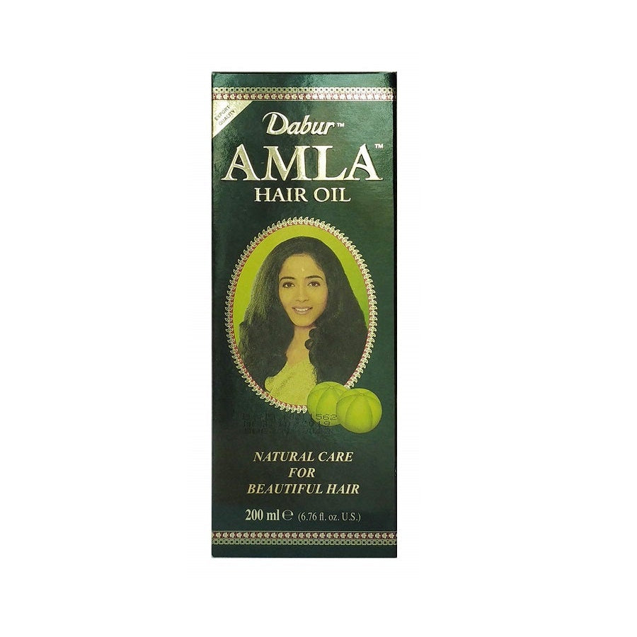 Dabur Amla Hair Oil for Stronger, Shinier Hair & Hair Growth 200ml/6.76 oz