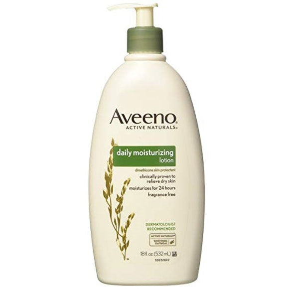 Aveeno Daily Moisturizing Lotion Hydrates Dry, Sensitive Skin 300ml/10.14 oz