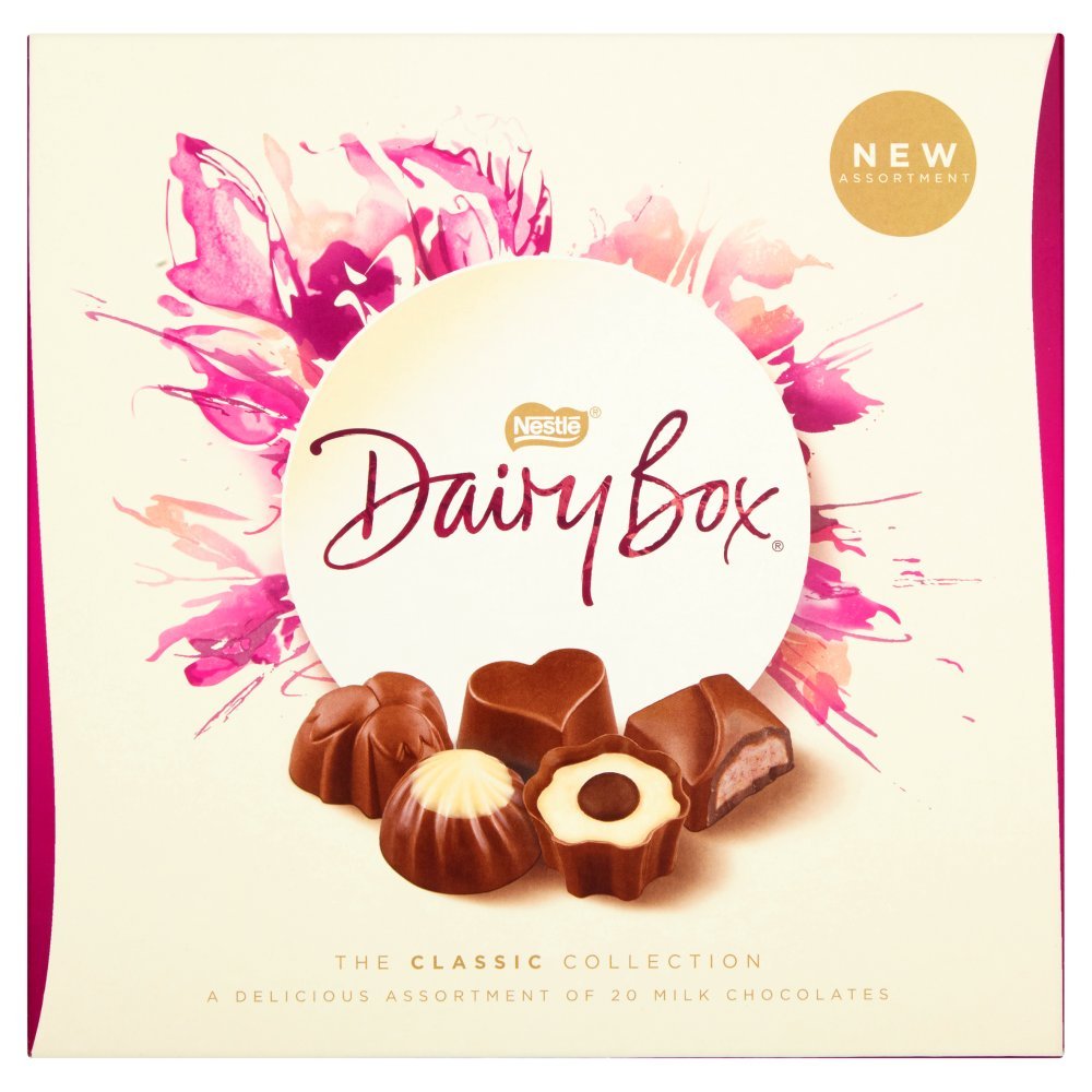 Dairy Box Milk Chocolate Box 162g (Case of 8)