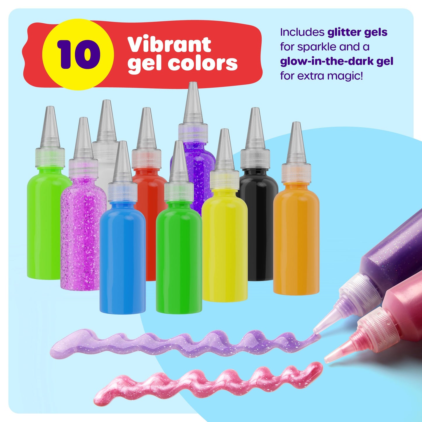 Dan&Darci Aqua Fairy Water Gel Kit for Kids | Magic Elf Toys & DIY Squishy Pets