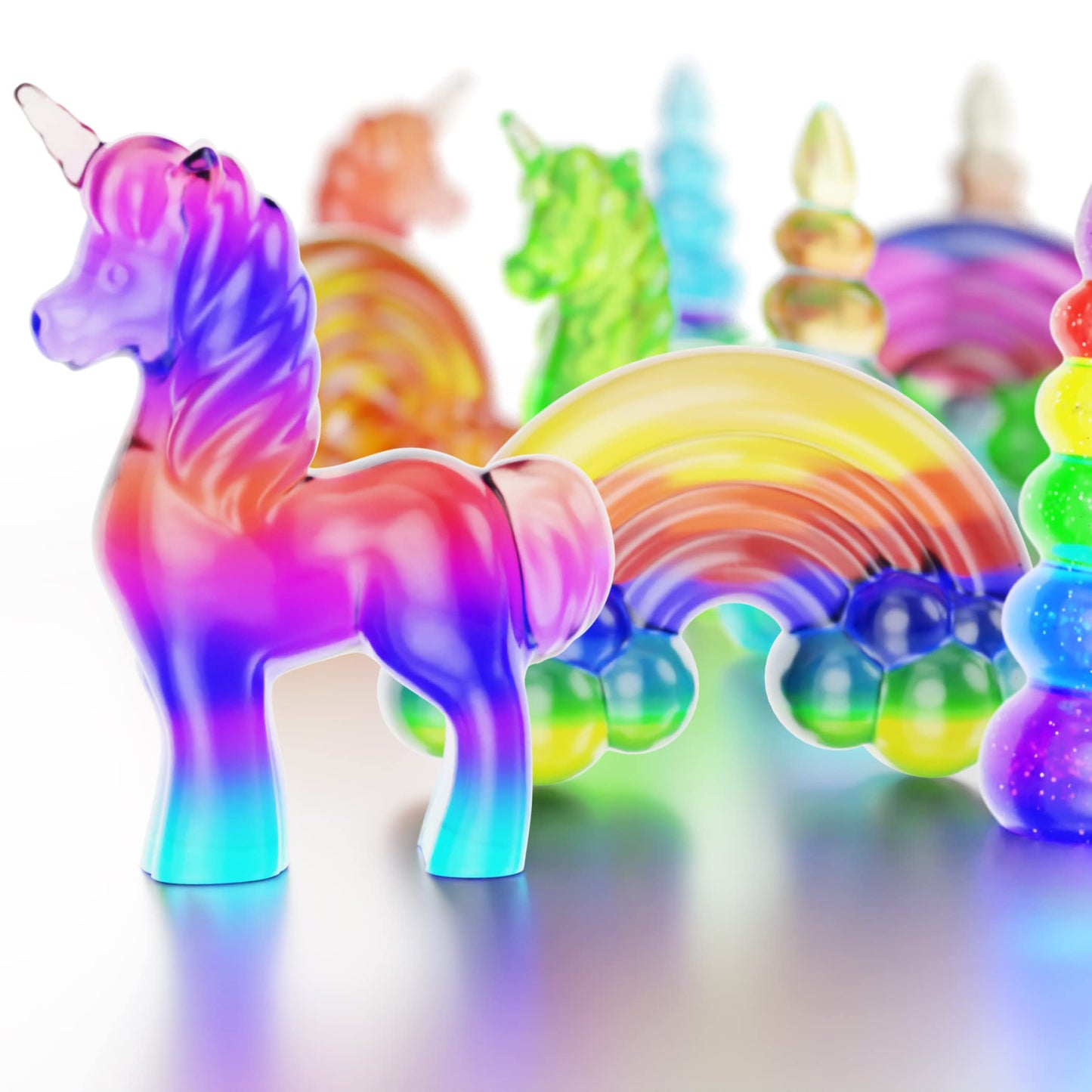 Dan&Darci Unicorn Soap Making Kit – Creative DIY Bath Crafts for Kids 6+