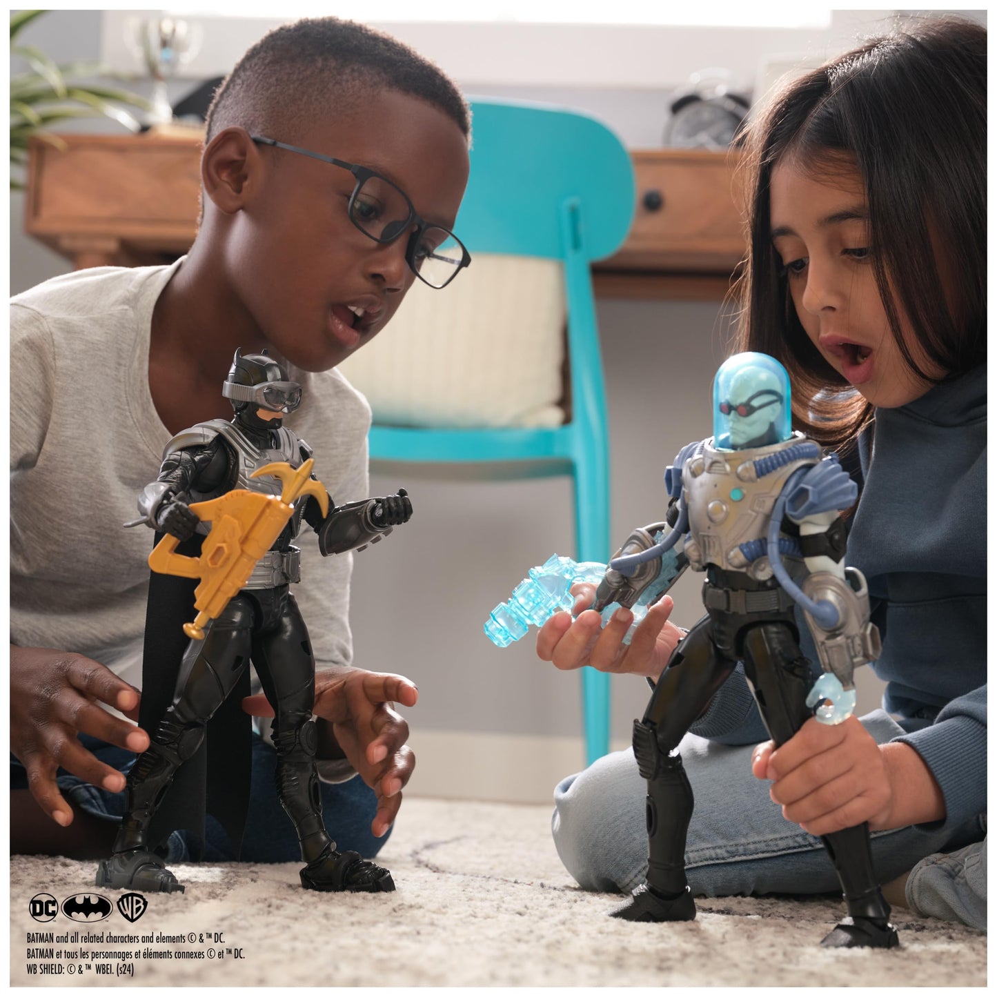 Batman Adventures Battle Pack – 12-Inch Batman vs Mr. Freeze Figures | DC Comics