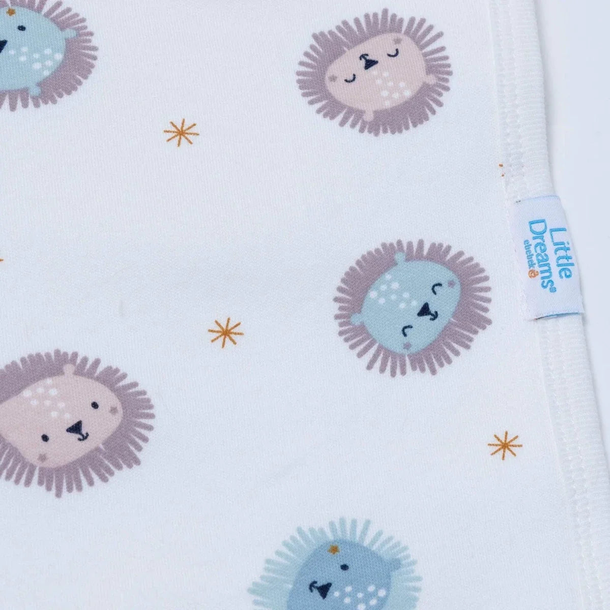 Little Dreams Lion Print Jersey Baby Blanket (80 x 90 cm)