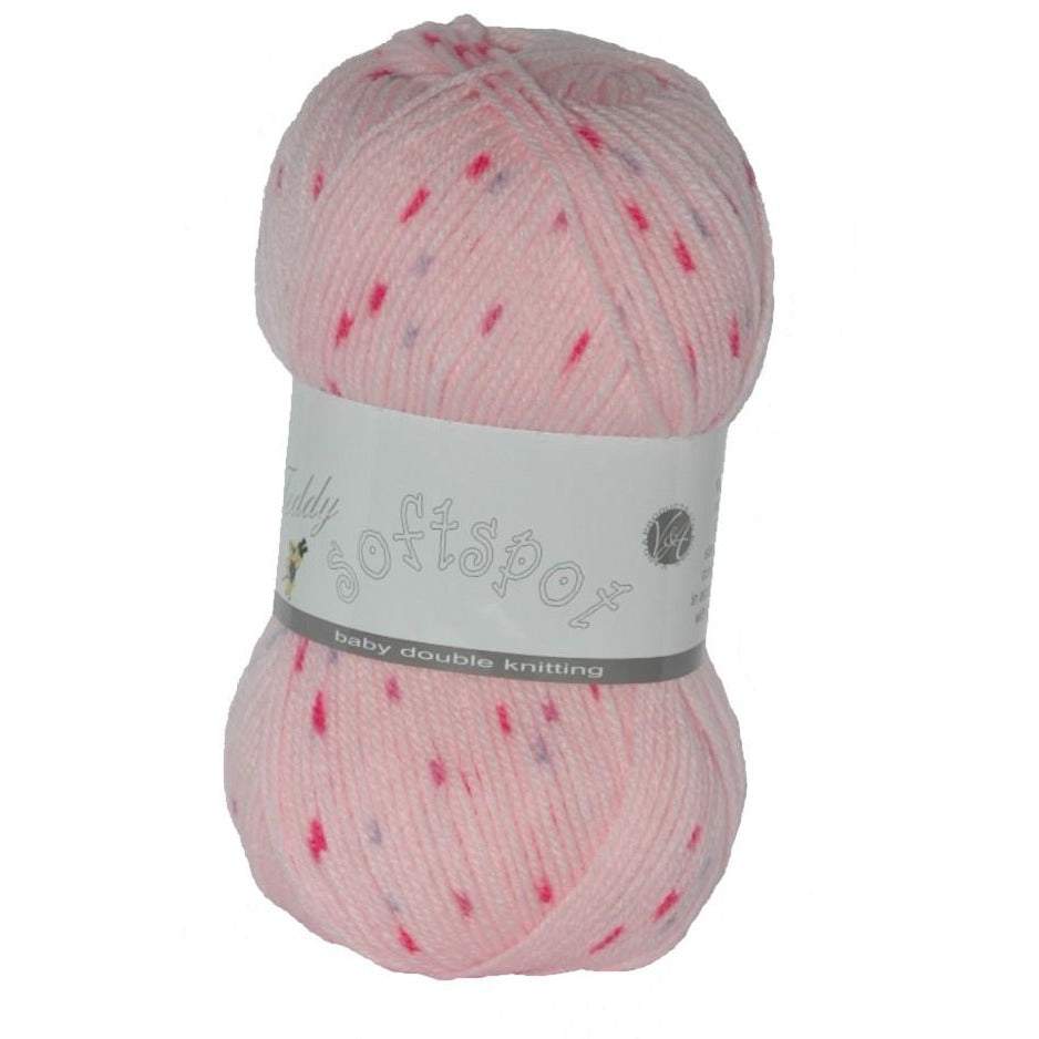Teddy Softspot Pink Spots/Pink 5387 100g