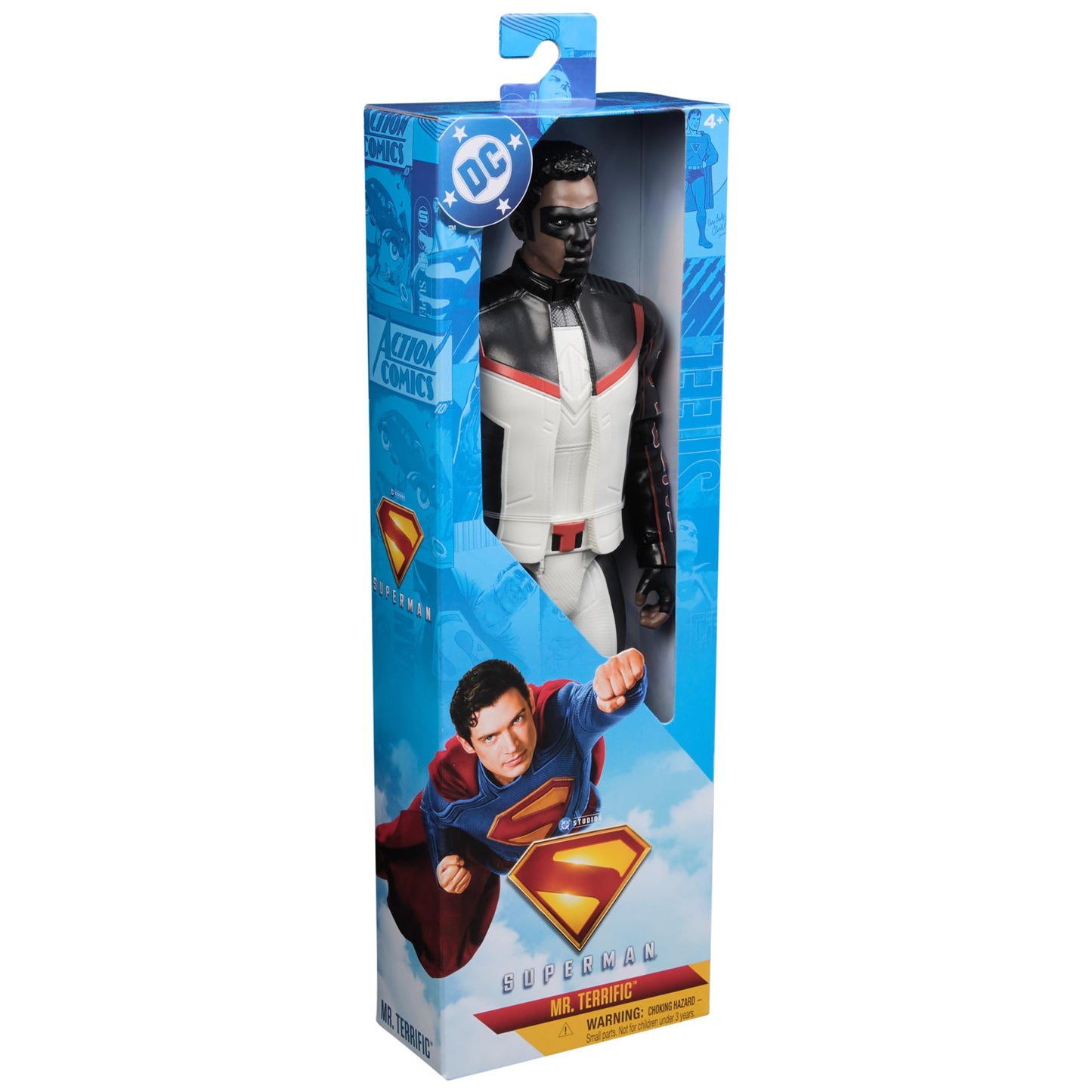 DC Comics Superman 12-Inch Action Figure – 11-Point Articulation, Kids Toys Ages 4+