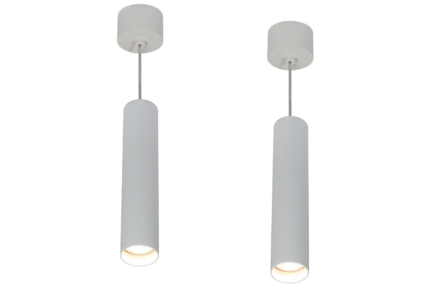 4lite High Output Dimmable 3K LED Ceiling Pendant Light - White