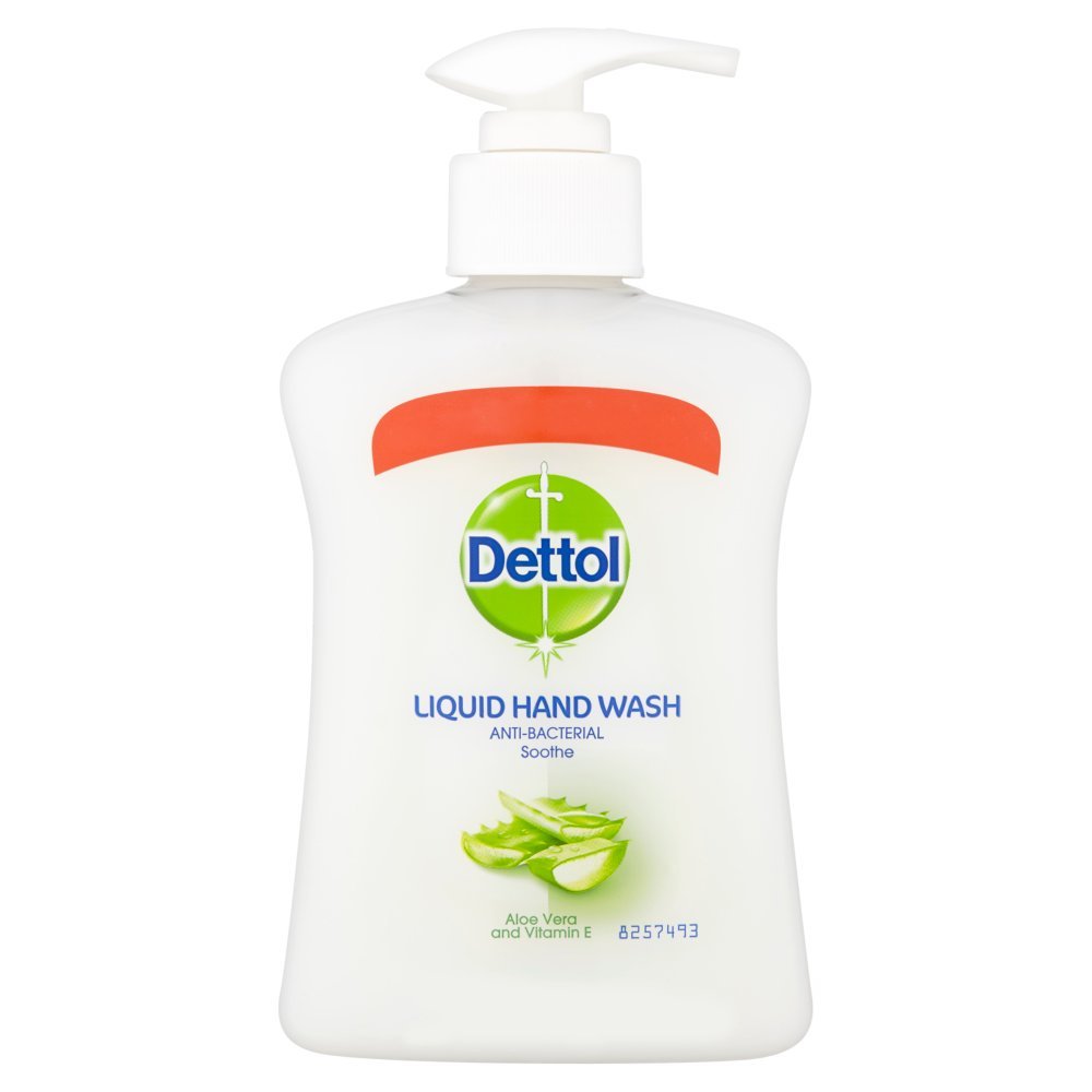 Dettol Hydrate Liquid Hand Wash Aloe Vera 250ml (Case of 6)