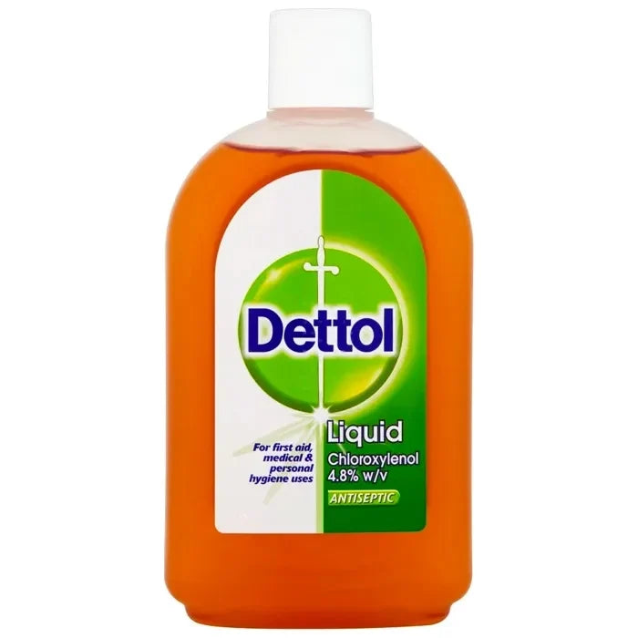 Dettol Antiseptic Disinfectant Liquid for Comprehensive Germ Protection 500ml