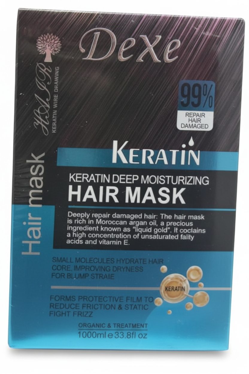Dexe Keratin Deep Moisturizing Hair Mask 500ml