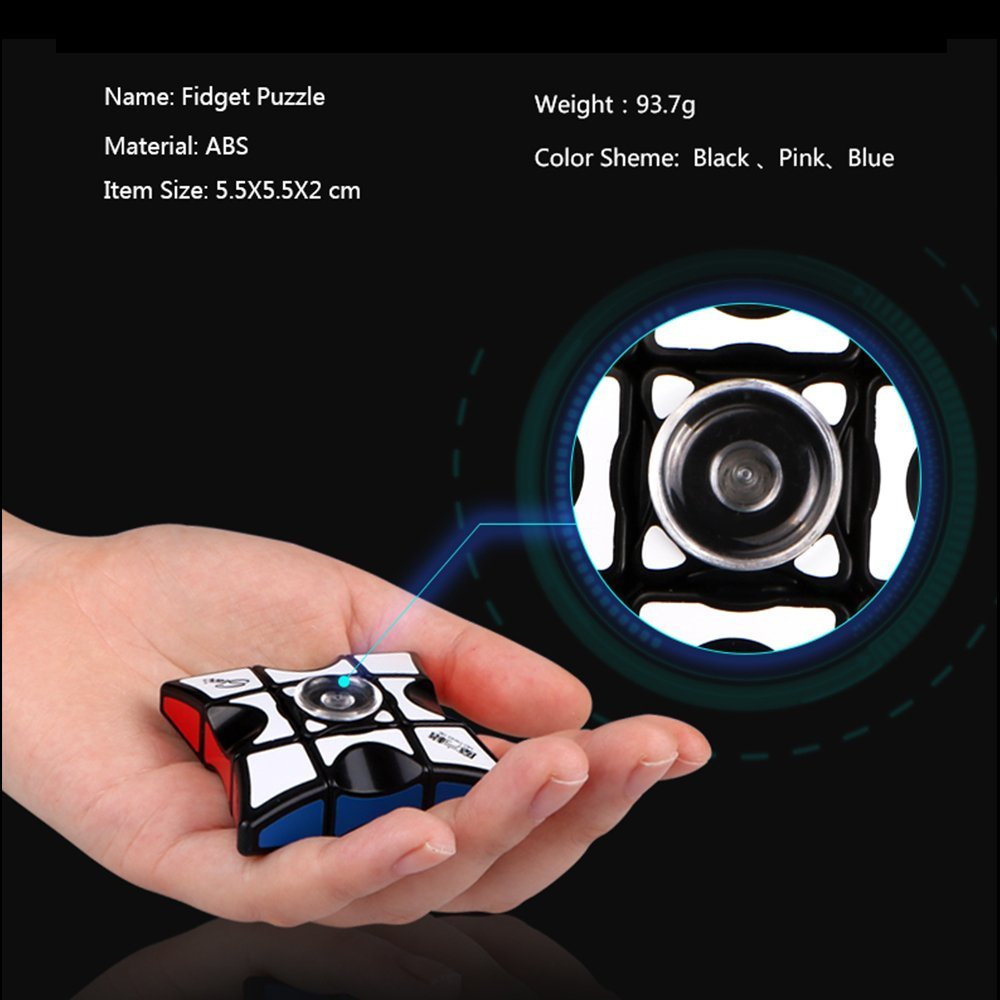 D-FantiX Fidget Spinners Cube 1x3x3 – Portable Fidget Toy