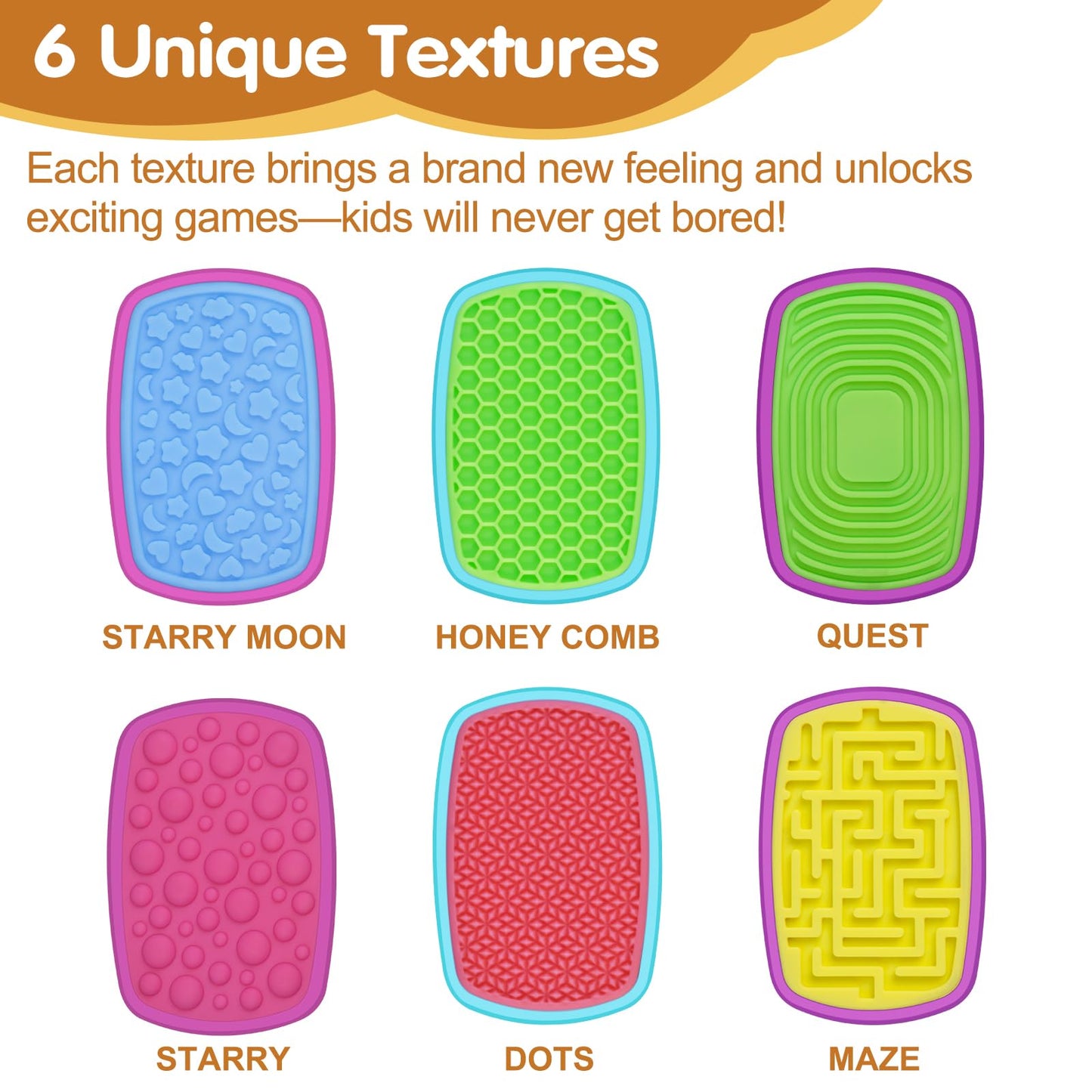 D.G.PLAYER Sensory Fidget Slider — Silicone Magnetic Toys for Stress Relief & Focus