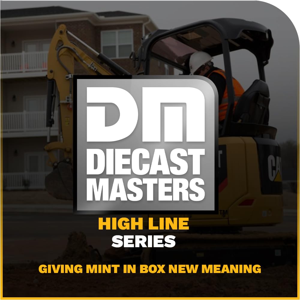 Diecast Masters CAT 301.7 CR Next Gen Mini Hydraulic Excavator with Work Tools – 1:50 Model 85597