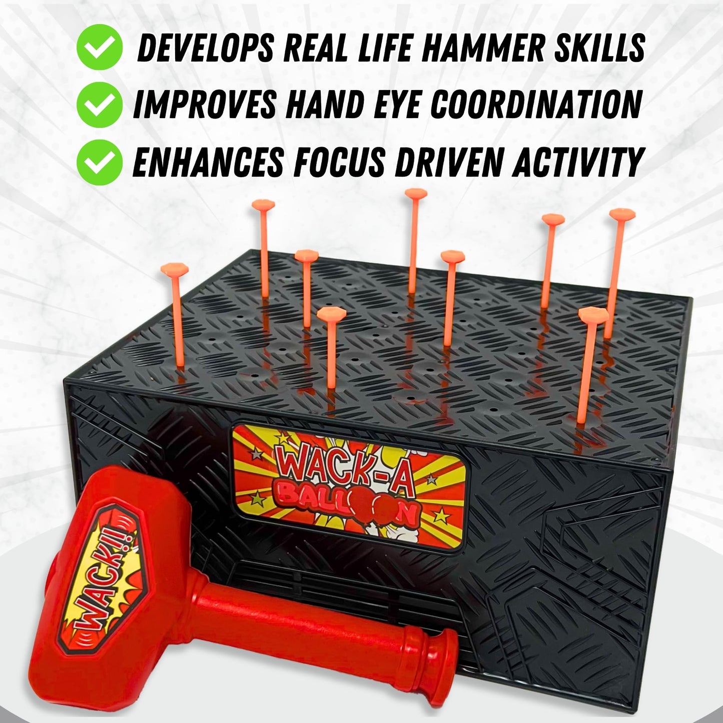Wack A Balloon Pop Game — Fun Family Balloon Pop Board by DiFFY TOYS AND GAMES