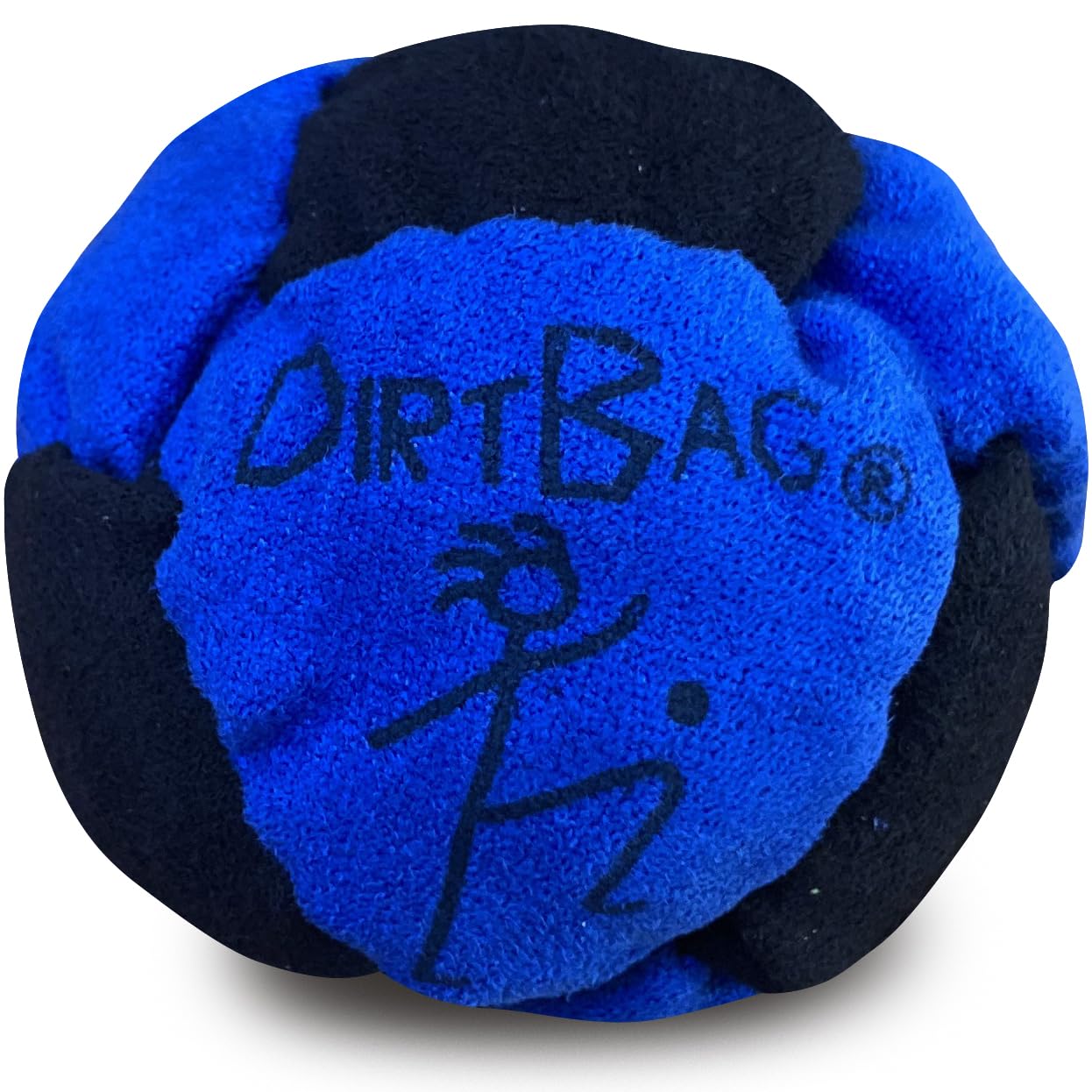 DIRTBAG Classic Footbag 3-Pack with Black Pouch – Red, Green, and Blue
