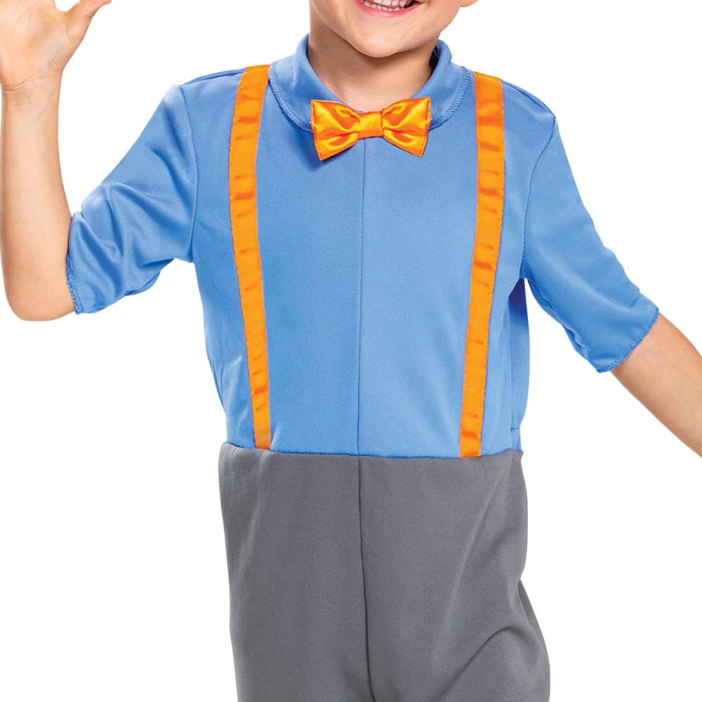 Disguise Blippi Costume for Kids – Official Jumpsuit with Hat & Bowtie (3T-4T)