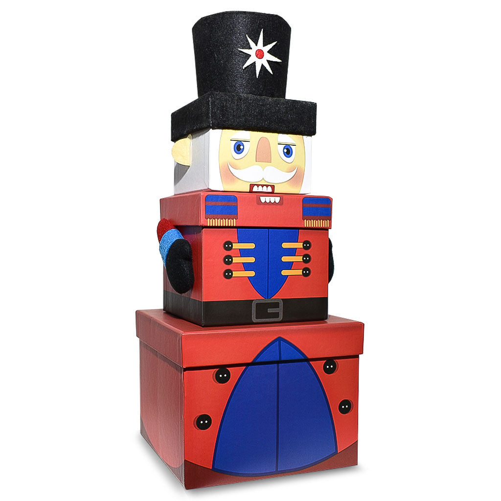 Gift Box Set Of 3 Nut Cracker colour one supplied from available stock