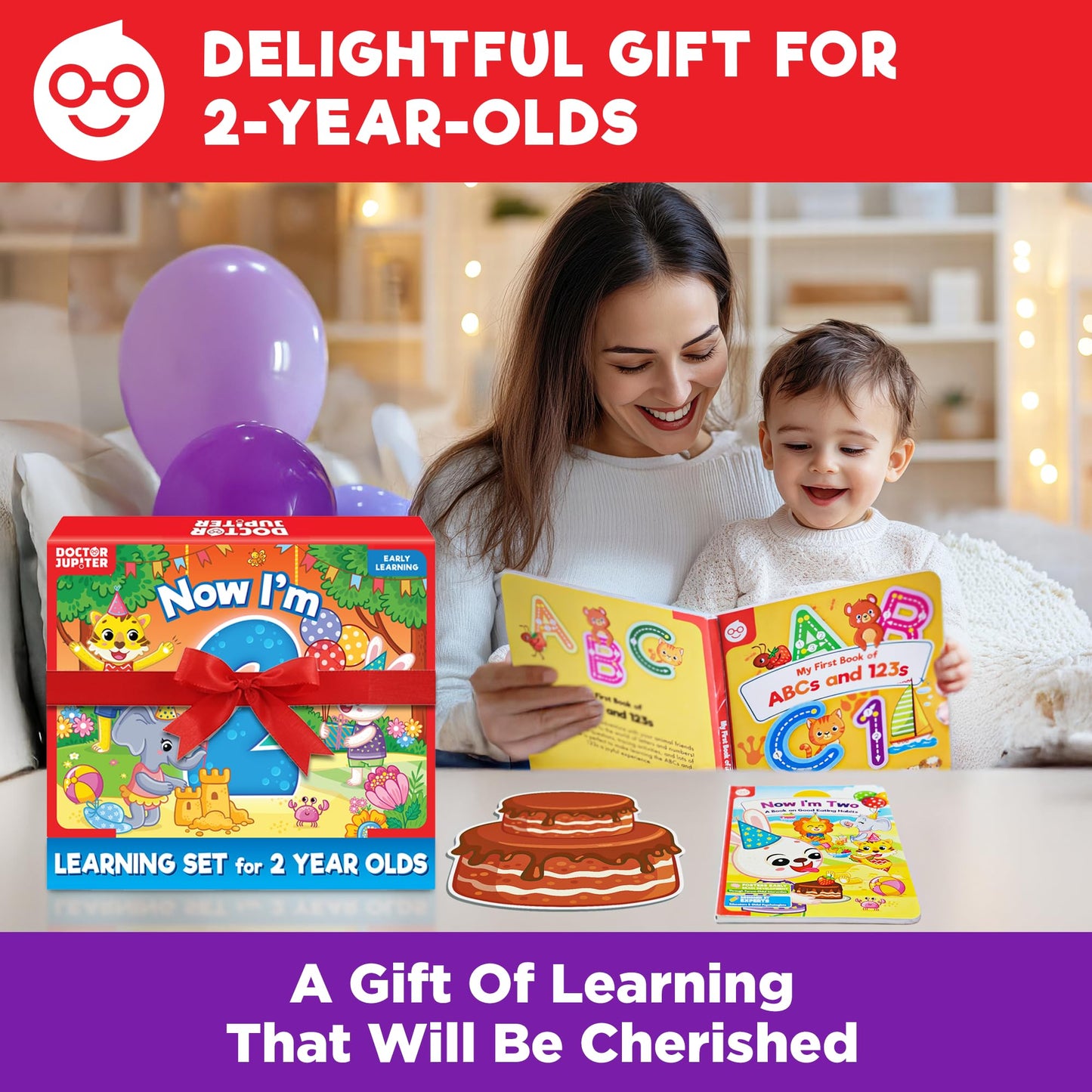 Doctor Jupiter Now I Am 2 – Educational Learning Toy for 2-Year-Olds | Screen-Free Preschool Activities