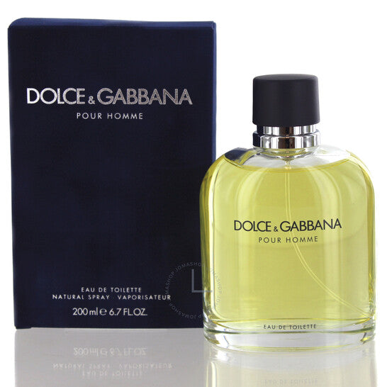 Dolce & Gabbana Pour Homme Eau de Toilette 200ml Spray Men's Fragrance