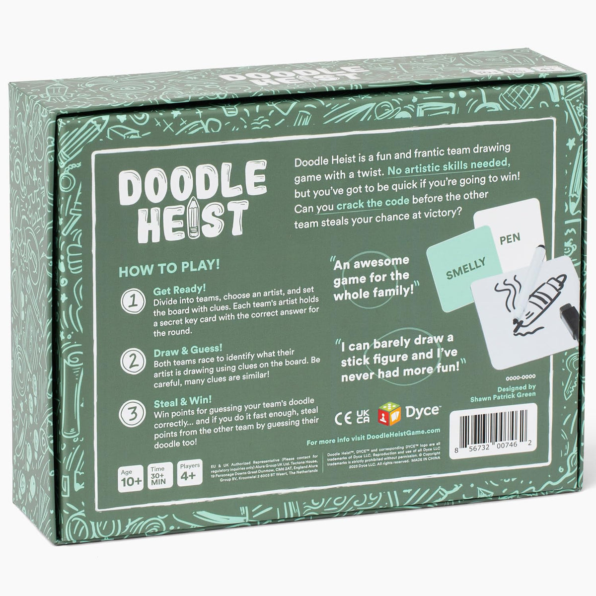 DOODLE HEIST: Quick Team Drawing & Deduction Party Game