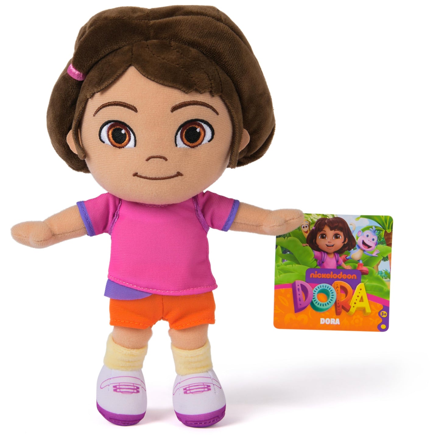 DORA Official 8-Inch Plush Doll – Educational Toy for Ages 3+