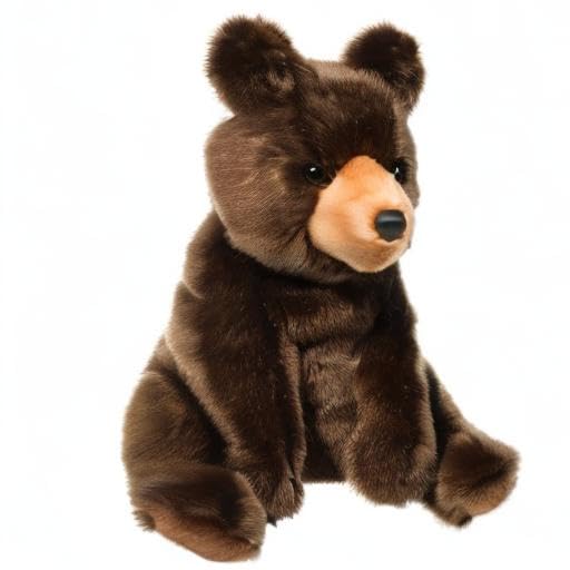 Douglas Cal Brown Bear Plush Stuffed Animal – 10in Huggable Brown Bear Cub