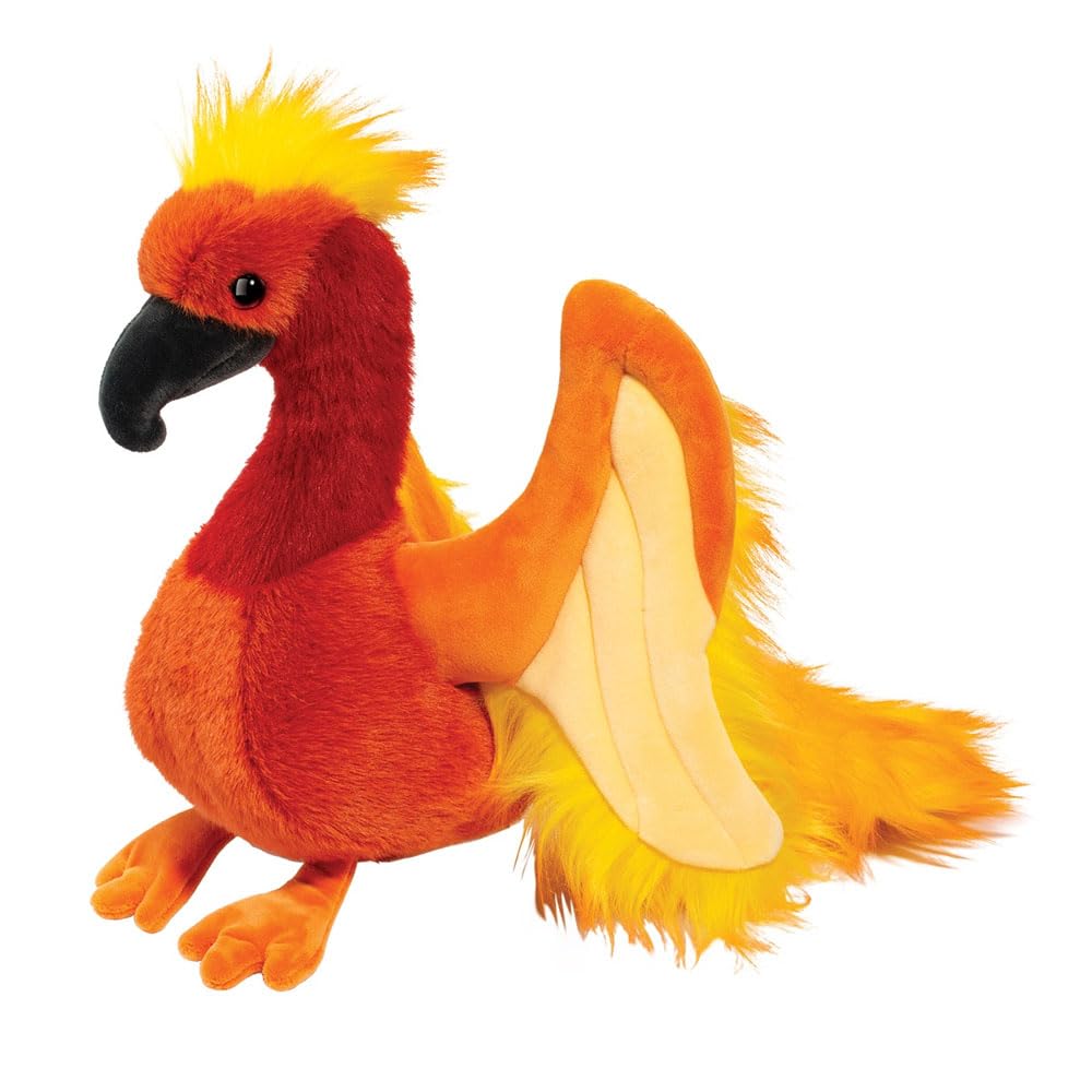 Douglas Cayenne Phoenix Plush Toy – 13-Inch Ultra-Soft Mythical Bird