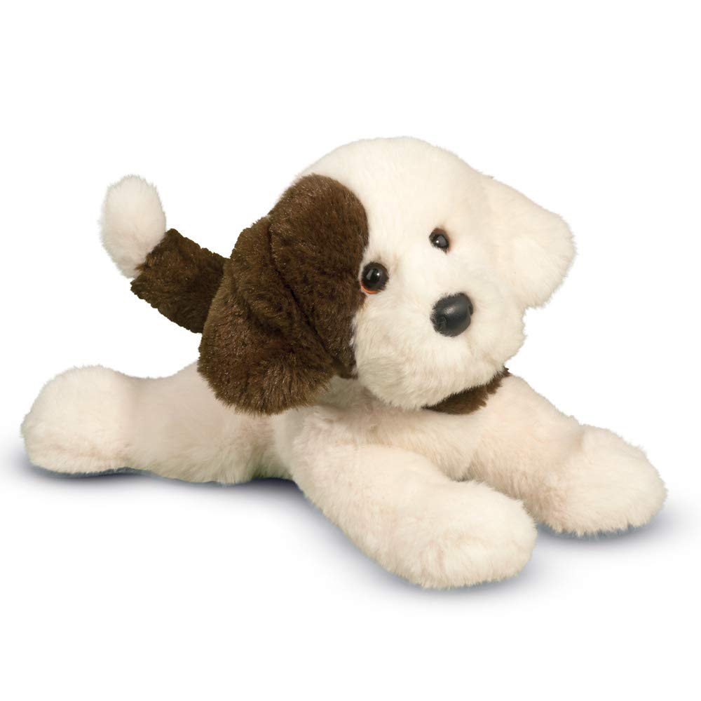 Douglas Donnie Puppy Softie Plush – 11-Inch Creamy White Hound Toy for Kids & Dog Lovers