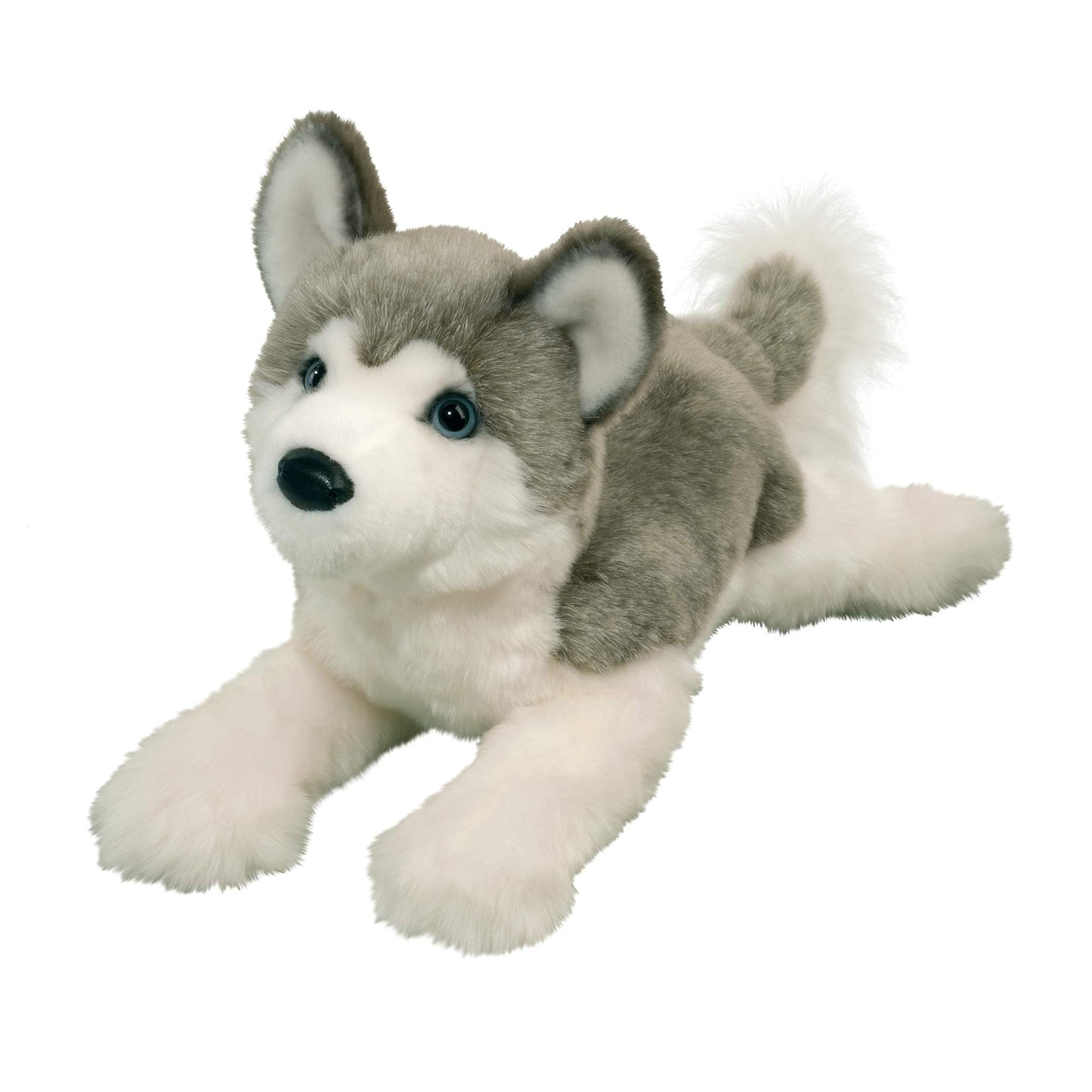 Douglas Geno Husky Plush Toy — 19-Inch Realistic Husky Stuffed Animal