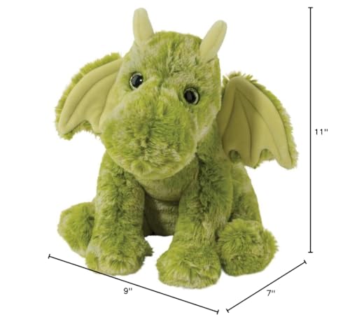 Douglas Lucien Green Dragon Softie Plush - Cozy Cuddly Dragon Toy