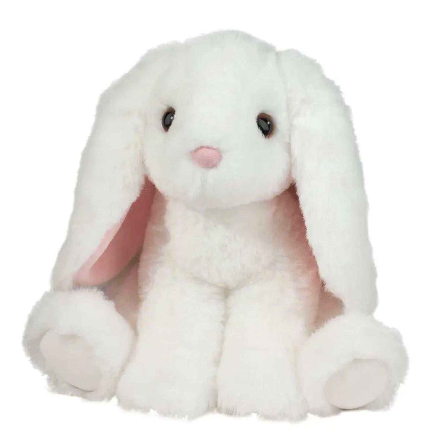 Douglas Maddie White Bunny Plush – 8-Inch Sitting Tall