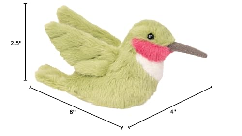 Douglas Nectar Hummingbird Plush – 7.5-Inch Soft Stuffed Animal Toy