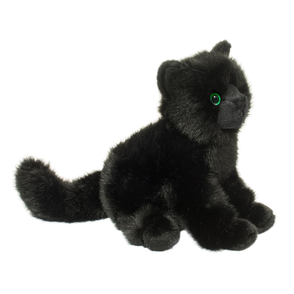 Douglas Salem Black Cat Plush – 8-Inch Poseable Kitty
