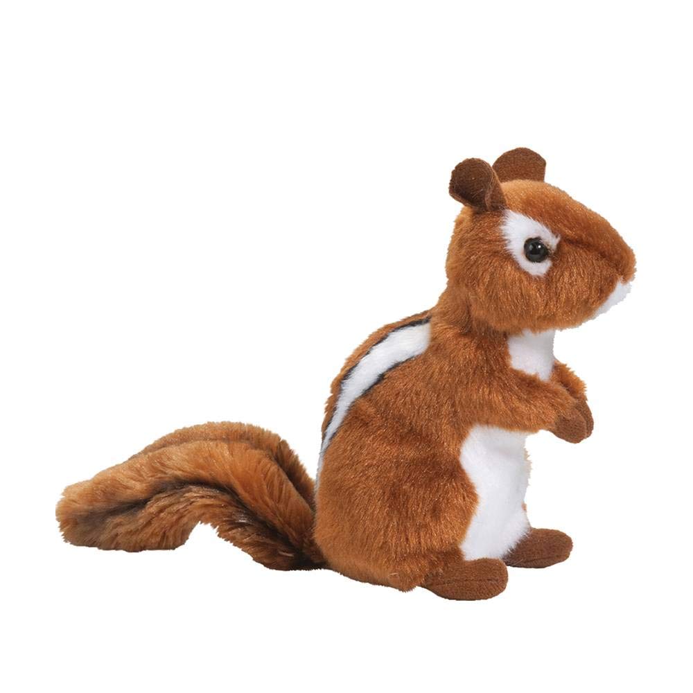 Douglas Tilly Chipmunk Plush – 6-Inch Soft Stuffed Animal