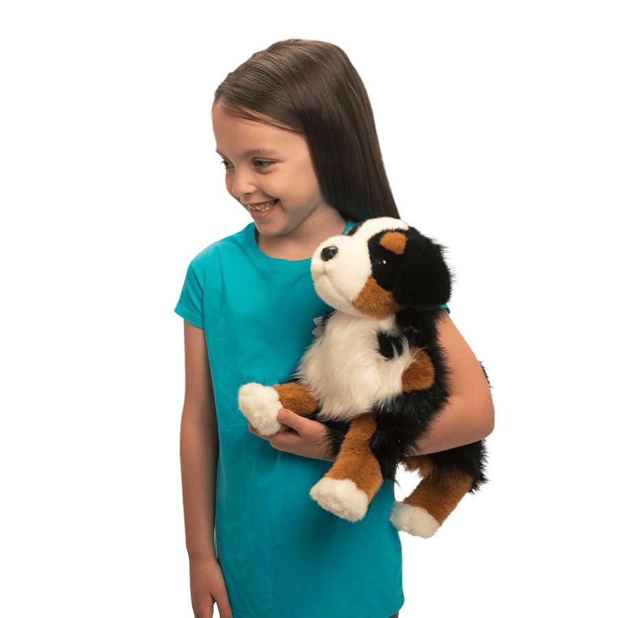 Douglas Trevor Bernese Mountain Dog Plush – 16-Inch Cuddle Companion