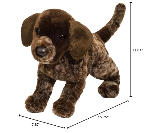 Douglas Wolfgang German Pointer Plush – 16-Inch German Shorthaired Pointer Dog Toy